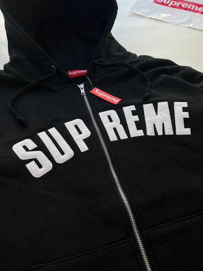 Supreme Arch Logo Zip Hoodie